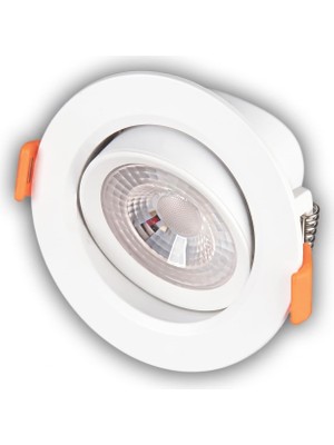 Odea Akik 7W Beyaz Kasa Sıva Altı Spot CT-5204B - 1 Adet 6400K Beyaz