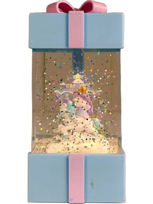 MiraLive Kar Küresi Plastik Unicorn LLM-HDY0051
