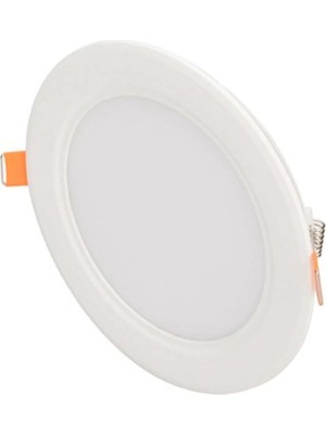 Odea 9 Watt Panel LED Armatür Sıva Altı Yuvarlak Ct 5146 Günışığı Sarı Işık 3200K Alüminyum Kasa 2548960231456