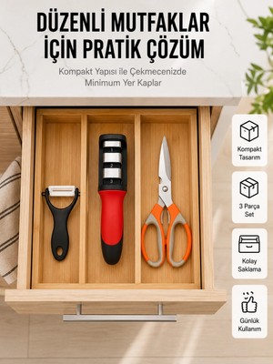 MiraLive Çok Amaçlı Mutfak Makas Seti – Paslanmaz Çelik ve Ergonomik Tasarım Yeni Nesil