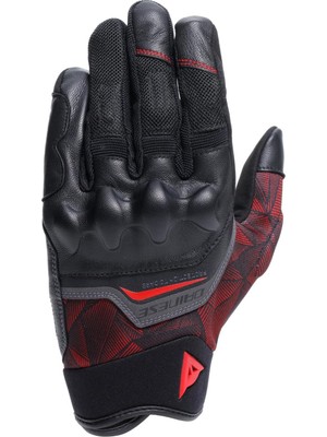 Odea Ermex Black Red Lava Tekstil Eldiven-L