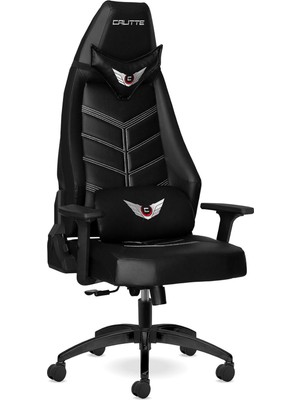 Odea Titan Eco Oyuncu Koltuğu Premium Pu Deri Gaming Koltuk (Deri, Siyah)