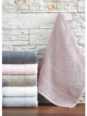 Dantela KOD-9401 Pamuk 70X140 Banyo Havlu Seti (6'lı) - Karışık