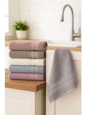 Mira Home 6'lı Mutfak El Havlusu Seti 30X50 cm Reyhan