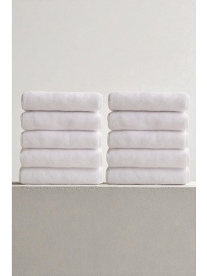 Anılsan 10'lu Büyük Banyo Havlusu - 90X150 Cm, 650GR,%100PAMUK, Spa ve Otel Havlusu, Günlük Kullanıma Uygun
