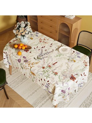 Gy Atelier Renkli Masa Örtüsü, Köşeli, Masa Örtüsü, Pvc, 100 x 160 cm