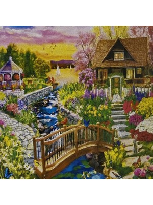 Gy Atelier 5d Yapışan Boncuk Mozaik Tablo 30 * 40 cm L23