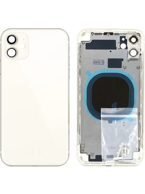 Ozka Concept Iphone 11 Uyumlu Boş Kasa + Kapak Beyaz