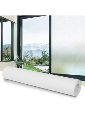 5 Metre x 60 cm Uv Engelleyici Buzlu Cam Filmi, Güneş Işığından Koruma