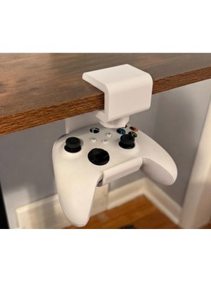 Masa Altı Kelepçeli Gamepad Kontrolcü Tutucu Askısı | Konsol Kumandası Düzenleyici ve Saklama