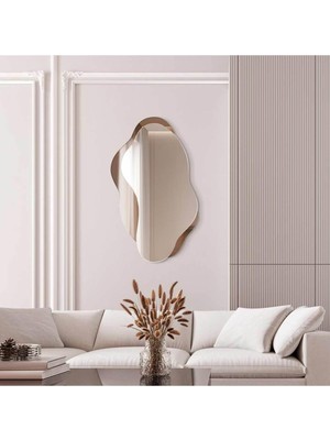 Die Grup Asimetrik Ayna/asimetrik Ayna Seti/bronz Ikili Ayna Seti Düz 50 x 90