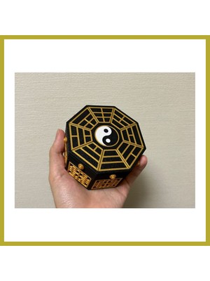 Bezos Oryantal Bagua Fener Tealight Mumluk Çok Parçalı Dekoratif Mum Feneri Bcks