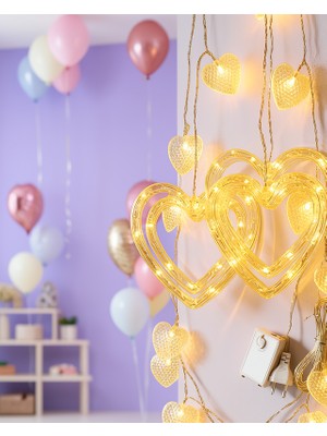 Kalp Şeklinde Neon LED Oda Lambası