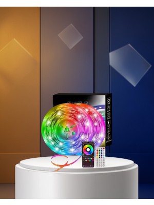 10M Sese Duyarlı Rgb Smart Şerit LED