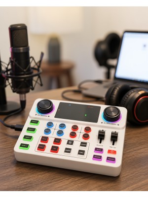 Bluetooth Bağlantılı Ses Kartı Xuczzzksasoundcard-4-1