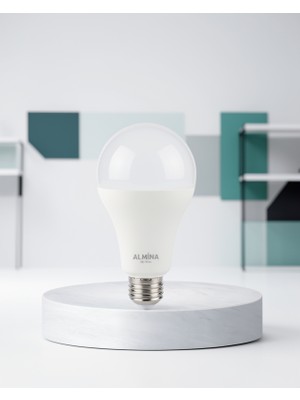 30W Şarjlı LED Ampul E27 Soğuk Beyaz