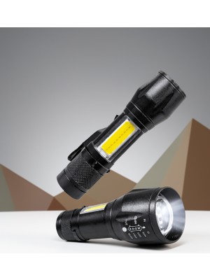 Şarjlı Ultra Yüksek LED Lamba 4 Mod