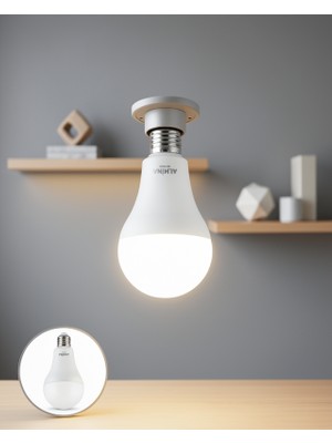 Şarjlı LED Ampul 6400K Soğuk Beyaz 30 Watt