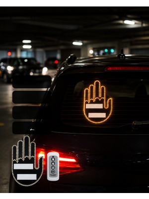 El Tipi LED Park Uyarı Işığı Uzaktan Kumandalı Xuczgesture-8