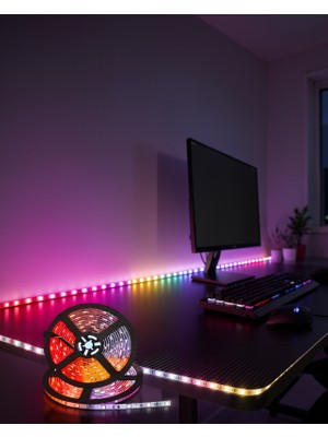 5 Metre Su Geçirmez LED Şerit Kumandalı XUCZ5MŞERİTLED-9