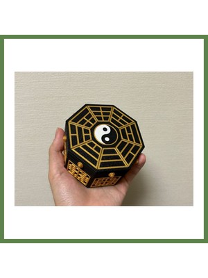 Bezos Oryantal Bagua Fener Tealight Mumluk Çok Parçalı Dekoratif Mum Feneri HB006