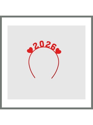 Bezos 2026 Yeni Yıl Saç Bandı Yılbaşı Parti Aksesuarı Taç Bandı (2027 Yapılabilir) Mmbz