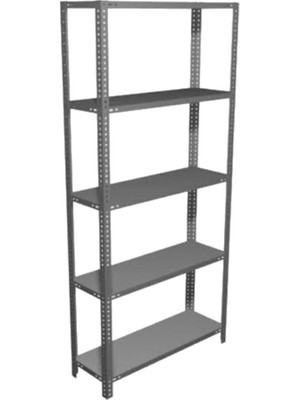 Tr 5 Katlı Galvaniz Raf 43X93X200