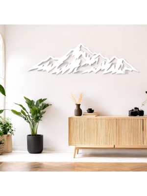 Tr Minimalist Metal Duvar Dekoru – Modern Salon ve Ofis Süsü