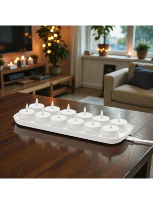 IKEA Skatgås Led'li Tealight Mum