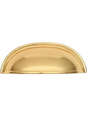 Odea Lüks Çanak Kulp Altın 64MM (2 Adet)