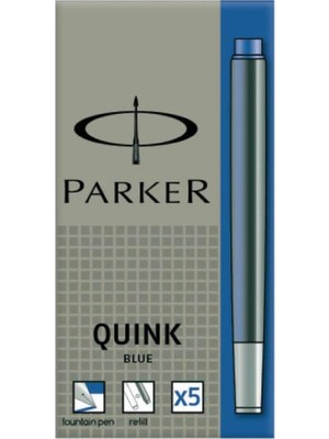 Odea Quink Dolmakalem Mürekkeği Kartuş, 5'li Set, Mavi