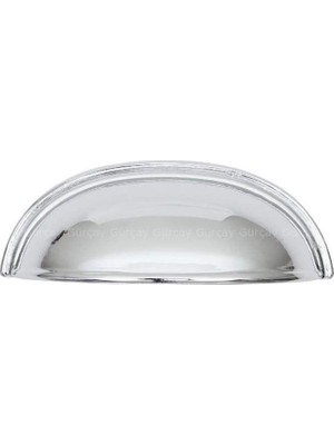 Odea Lüks Çanak Kulp Krom 64MM (2 Adet)