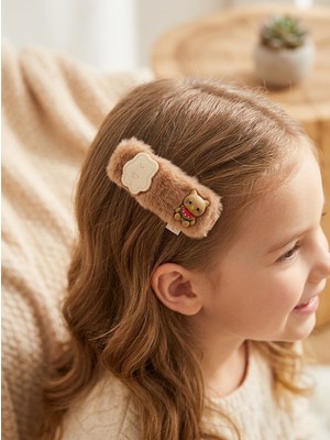Tokacım Tekli Peluş Çıtçıtlı Toka