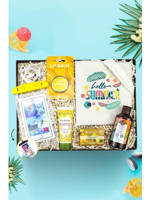 Odea Tr Telefon Kılıfı & Bez Çanta & El ve Tırnak Kremi & Yüz Sabunu & Duş Jeli & Lipbalm Hediye Seti