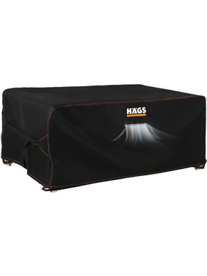 Odea Tr Bahçe Mobilyası Örtüsü, 250-210-90CM, Ağır Hizmet Oxford Kumaş, Su Geçirmez, Dış Mekan Veranda Masa Örtüsü, Havalandırmalı Masa ve Sandalye Koruma Kılıfı