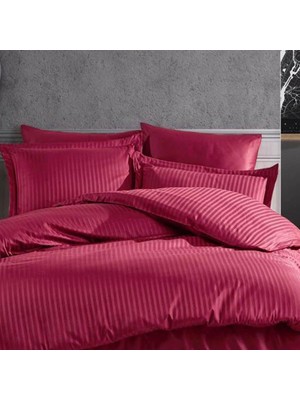Odea Tr Çift Kişilik Su Yollu Saten Nevresim Takımı Polycotton 200X220 cm
