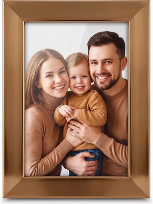Odea Tr Dekoratif Parlak Bakır Rengi Çerçeve 10X15 cm