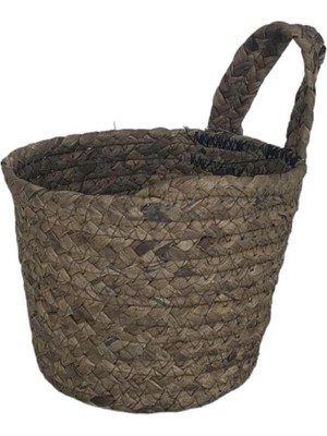Odea Tr T.concept Dekoratif Yuvarlak Çok Amaçlı Rattan Sepet Büyük Boy