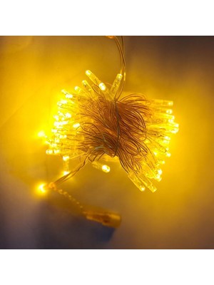Odea Tr Dış Mekan LED Aydınlatma 10 mt Sarı Kablo Amber Işık