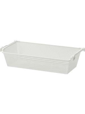 Odea Tr Raylı Tel Sepet, Beyaz, 75X35 cm