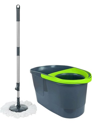 Odea Tr Dark Power Otomatik Temizlik Seti-18 L-Otomatik Kendinden Sıkmalı Kova Mop Seti - Üretici Garantili