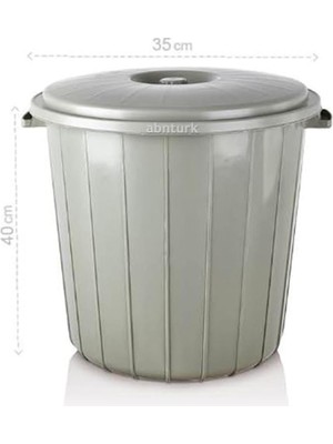 Odea Tr 25 Litre Yuvarlak Kapakli Cop Kovasi, TYC00574288414