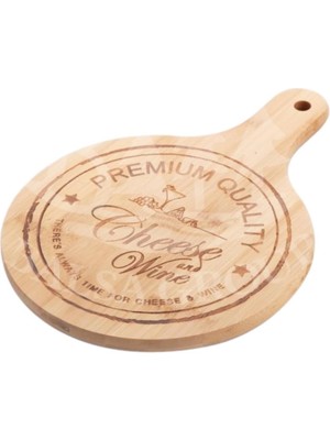 Odea Tr Bambu Kesim Tahtası Peynir Sunum, Servis Tabak 30CM BMB32