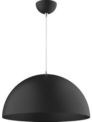Odea Tr Mylights Retro Siyah Içi Sıyah Metal Sarkıt Avize 40 cm En