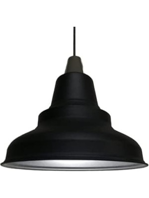 Odea Tr Rsylight Retro Metal Sarkıt Avize Rustik Tekli Sarkıt Siyah Cafe Mutfak Aydınlatma Siyah RYS000220