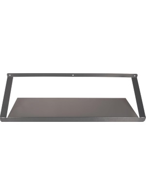 Odea Tr Ziglat 150 Serisi Endüstriyel Duvar Tipi Raf 700X200X150 mm Antrasit Gri | 20 kg Taşıma Kapasiteli