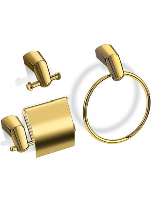 Odea Tr Gold Banyo Aksesuar Seti