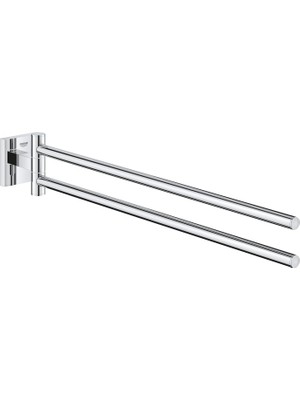 Odea Tr Start Cube Uzun Havluluk, 2 Kollu, 438 Mm, Döndürülebilir, Duş/banyo Aksesuarları, Krom, 40976000