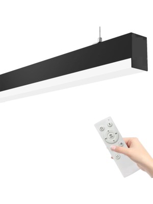 Odea Tr Kademeli LED Sarkıt Linear Aydınlatma 100 cm 5X8CM Aluminyum Gövde