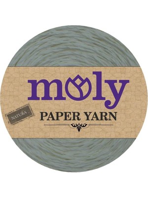 Odea Tr Moly Paper Yarn Kağıt Ip Hasır Çanta Runner Şapka Amerikan Servis 250GR 02 Beyaz